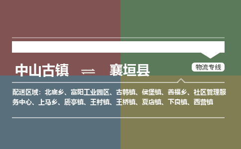 中山古镇到襄垣县物流专线-中山古镇至襄垣县货运物流运输