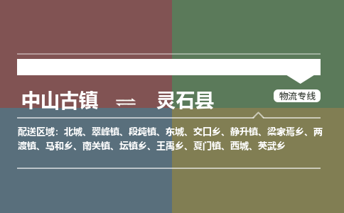 中山古镇到灵石县物流专线-中山古镇至灵石县货运物流运输
