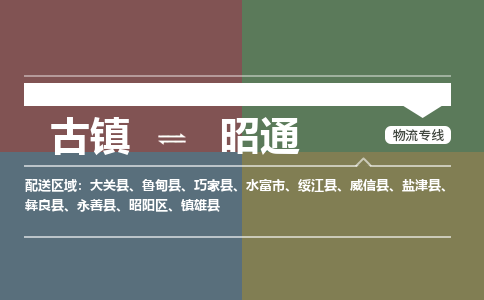 古镇到昭通物流专线-古镇到昭通货运-卡班运输