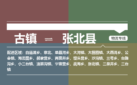 古镇到张北县物流专线-古镇到张北县货运-卡班运输