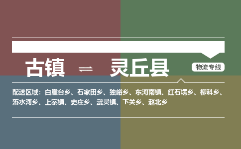 古镇到灵丘县物流专线-古镇到灵丘县货运-卡班运输