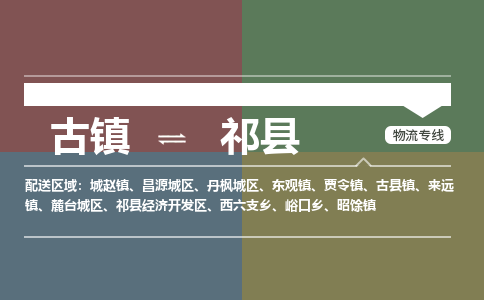 古镇到祁县物流专线-古镇到祁县货运-卡班运输
