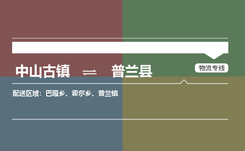 中山古镇到普兰县物流专线-中山古镇至普兰县货运物流运输