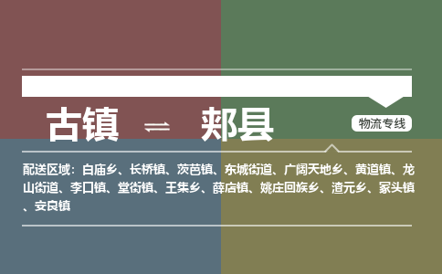 古镇到佳县物流专线-古镇到佳县货运-卡班运输