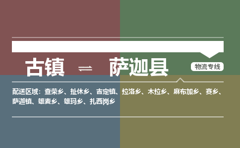 古镇到萨迦县物流专线-古镇到萨迦县货运-卡班运输