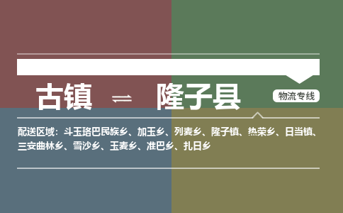 古镇到隆子县物流专线-古镇到隆子县货运-卡班运输