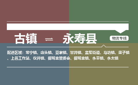 古镇到永寿县物流专线-古镇到永寿县货运-卡班运输