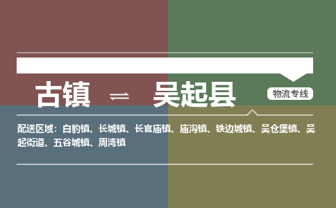 古镇到吴起县物流专线-古镇到吴起县货运-卡班运输